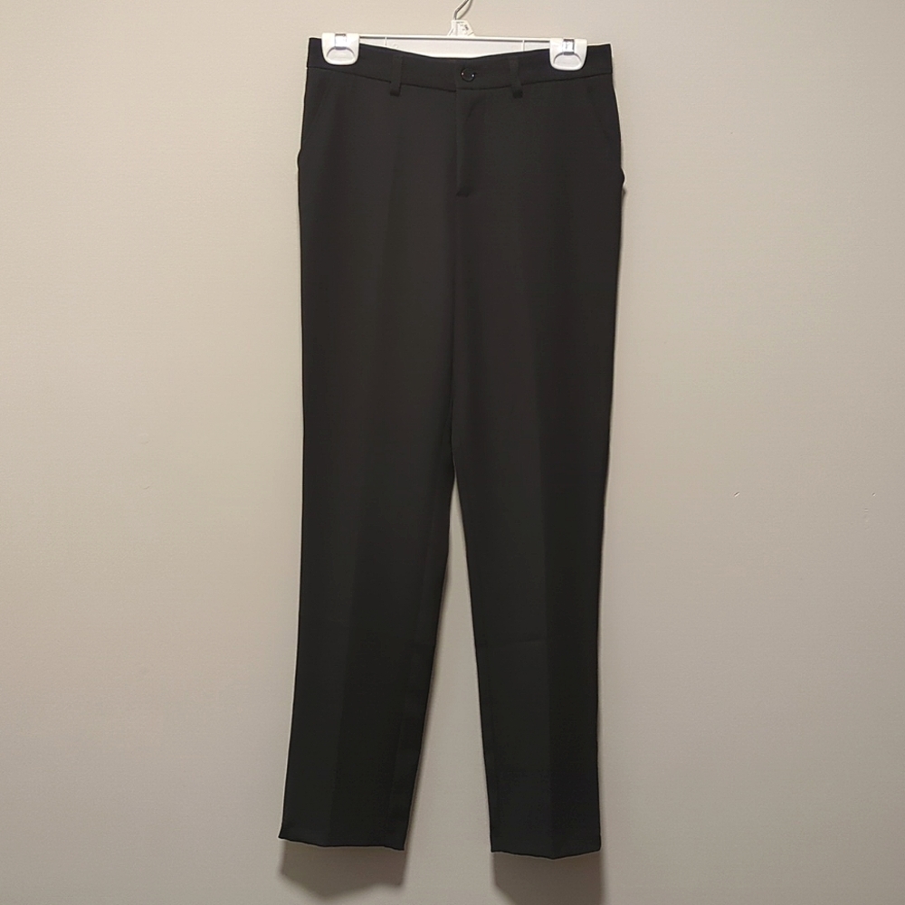 ZD Women's Black Straight leg Dress Pants Size Large